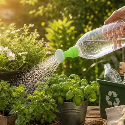 Garden watering sprinkler nozzle for herbs