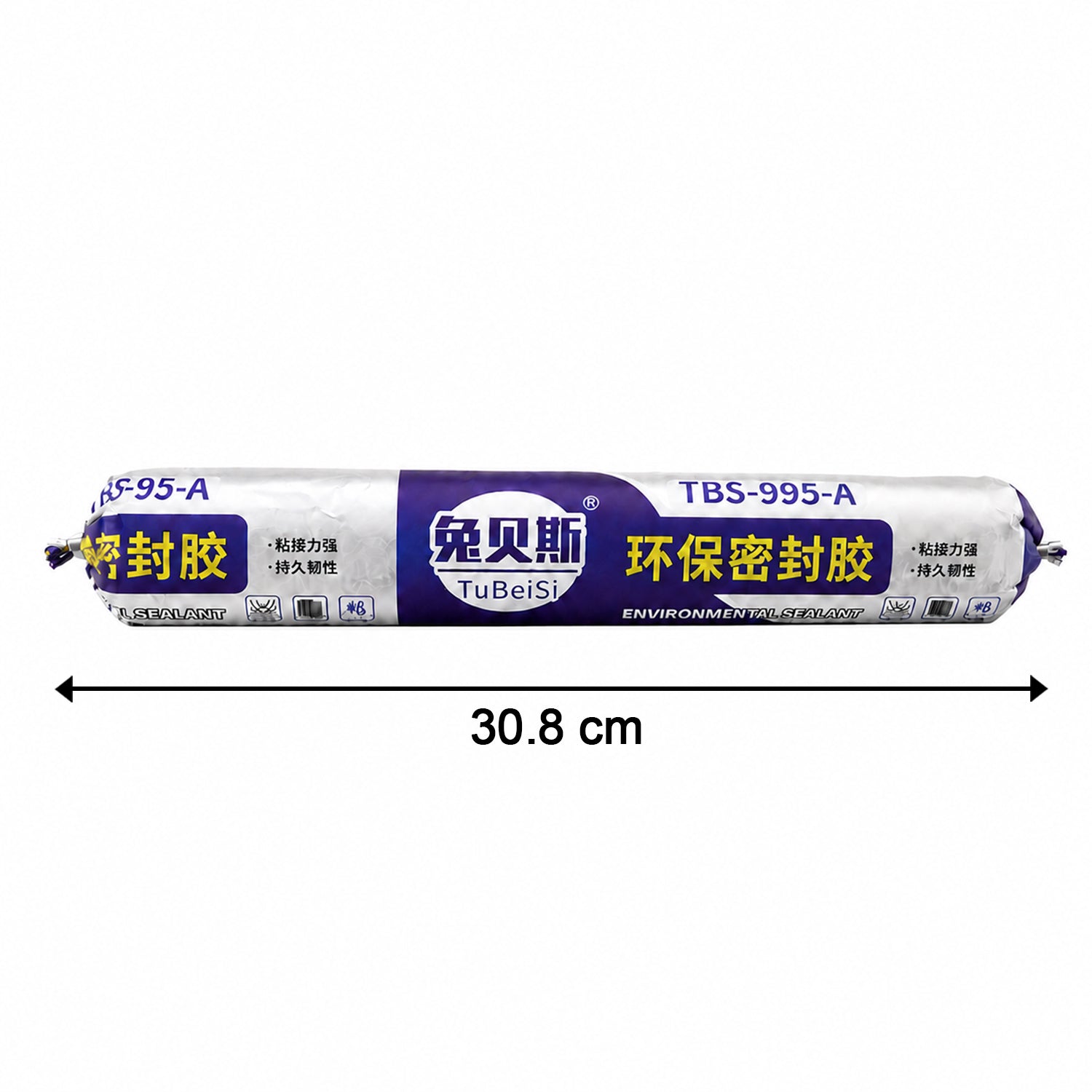 Silicone sealant package dimensions
