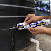 Waterproof Silicone Sealant for Roof, Window, Tile and Concrete Repair Use (590ml)