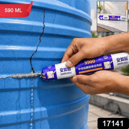 Waterproof Silicone Sealant for Multipurpose Home Repair (590ml)