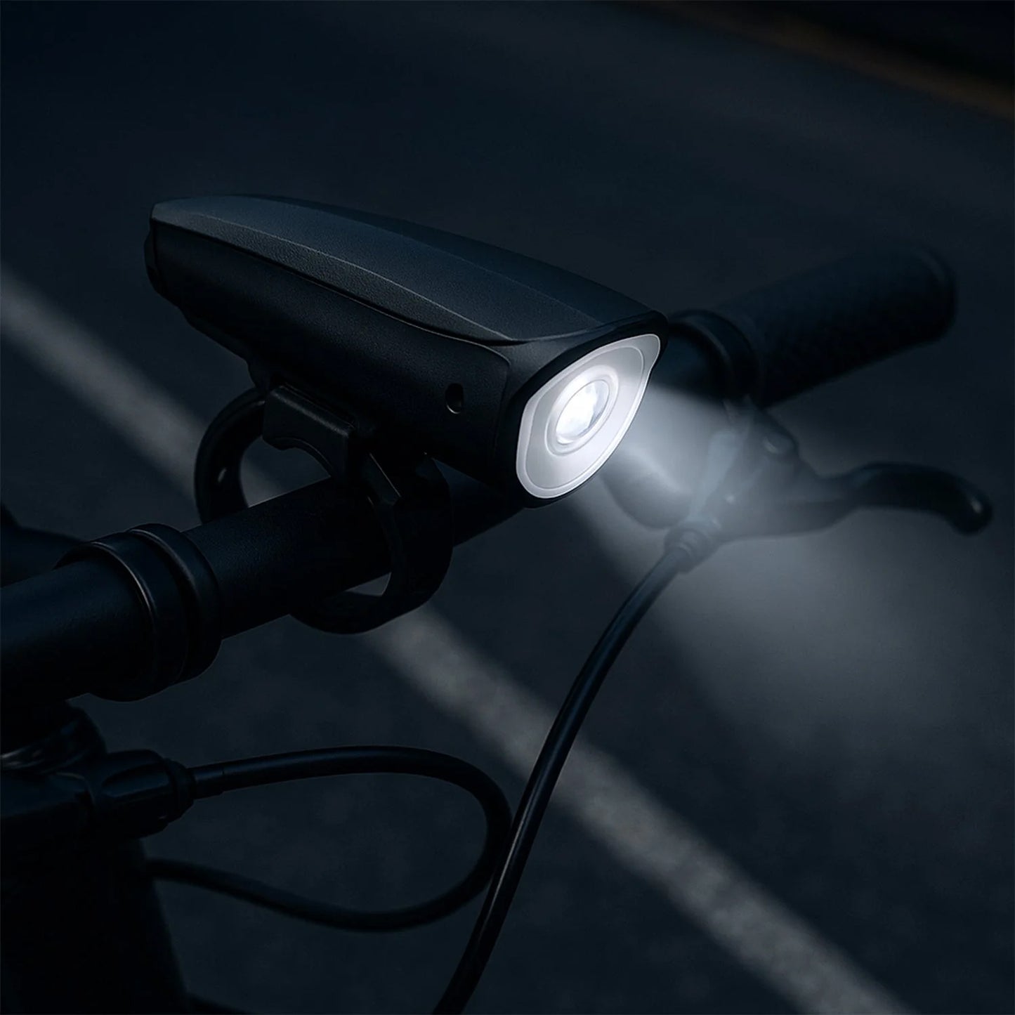 Bicycle light speaker feature view