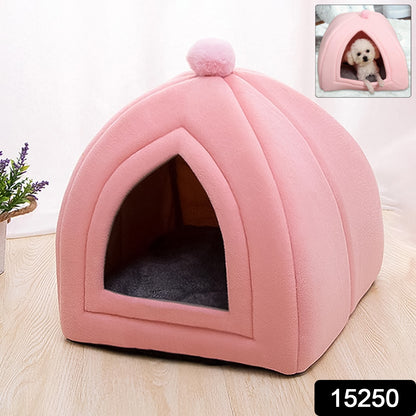 Igloo-Style Pet Bed