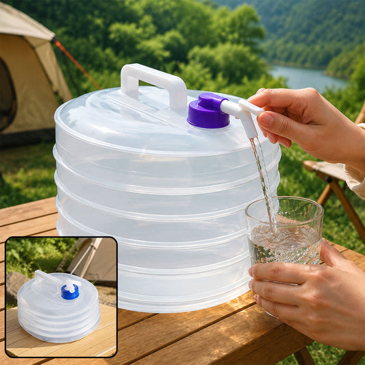 Collapsible Water Container 5L – Portable & BPA-Free | FitFuzion