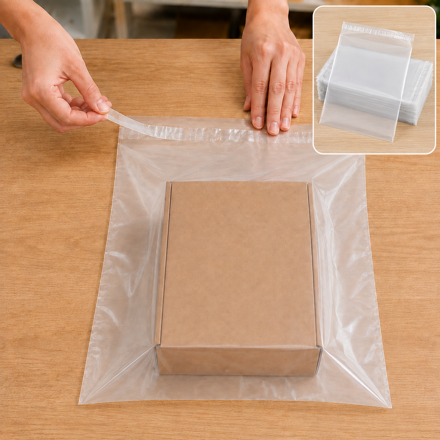 Courier Polybags 12x14 Inch – Secure Self-Adhesive Shipping Bags