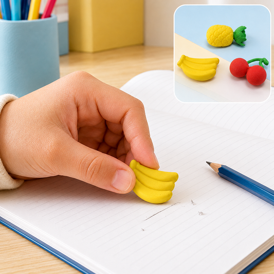 Colorful Erasers – Fun and Vibrant Stationery for Kids
