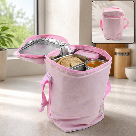 Cute Animal Lunch Bag – Reusable & Spacious for Daily Use