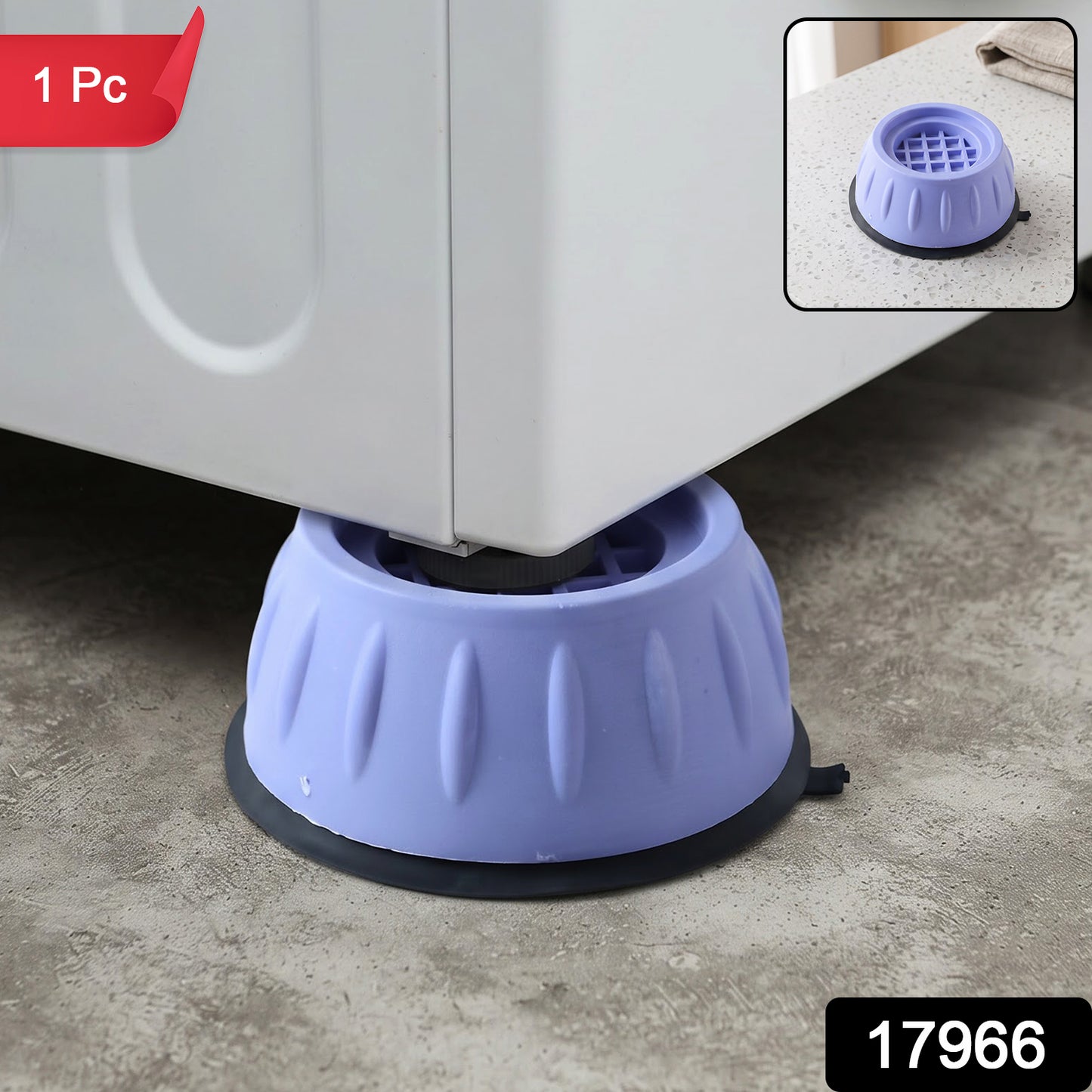 Washing machine anti vibration noise reduction base pad - image 2