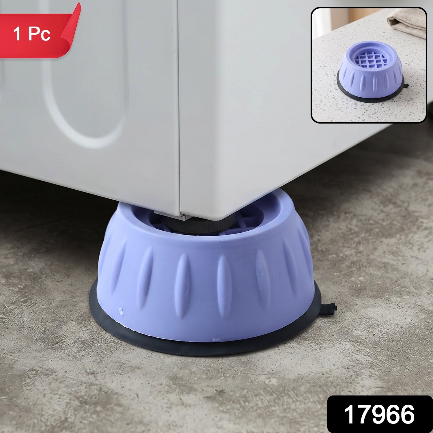 Washing machine anti vibration noise reduction base pad - image 2