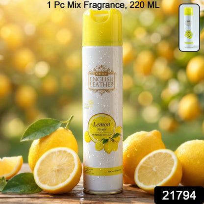 Air Freshener Spray bottle side view with label