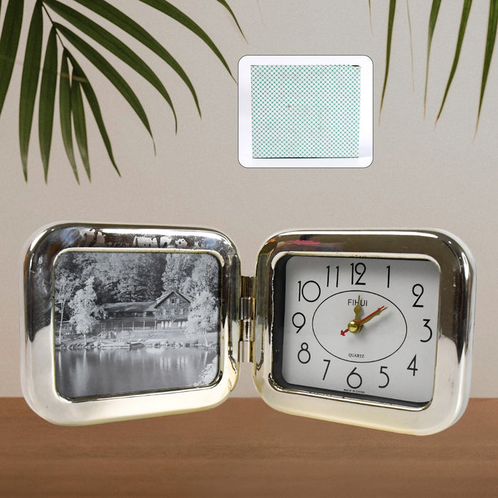 Plastic Foldable Desk Clock (1 Pc / With Box)