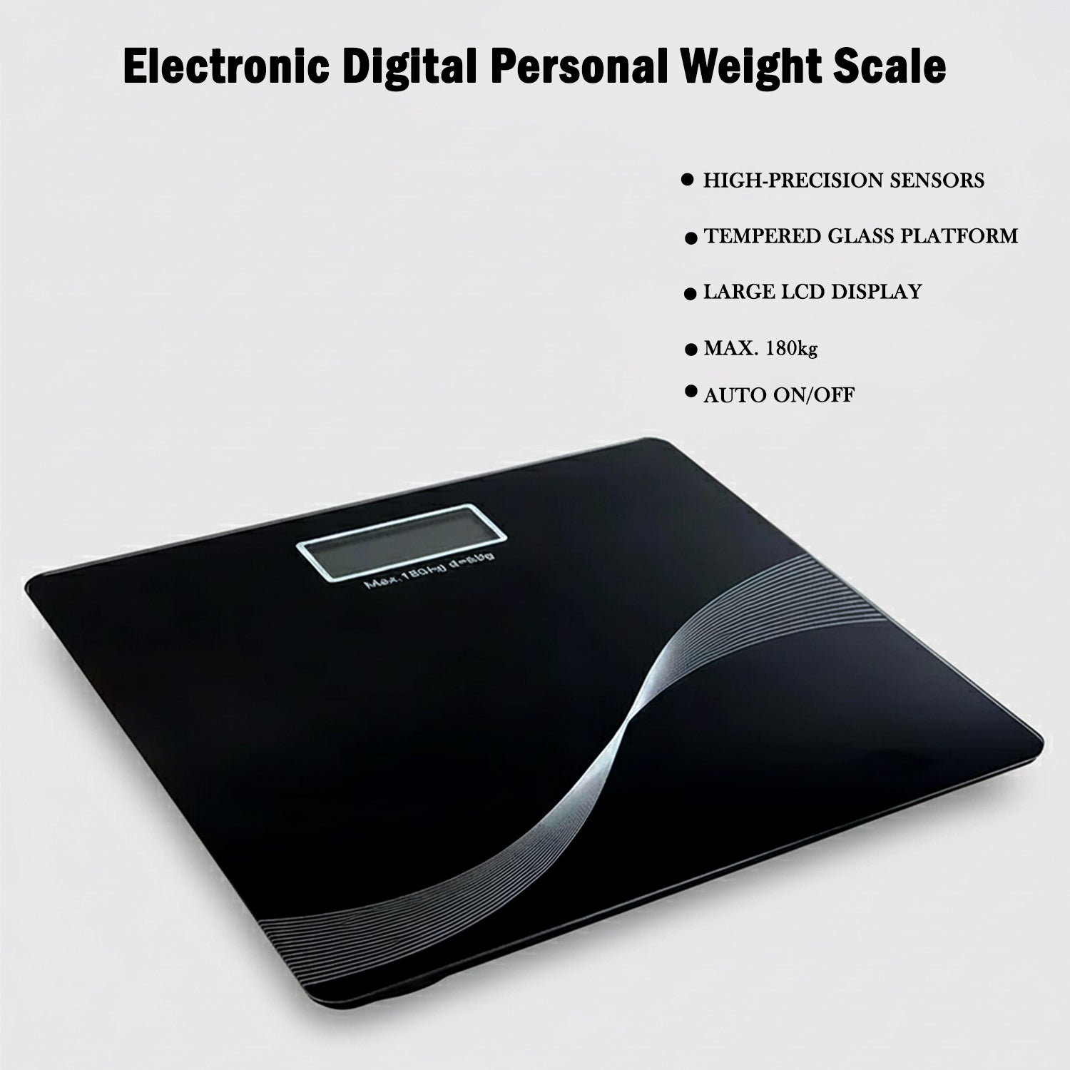 Electronic Digital Personal Weight Scale  (1 Pc)