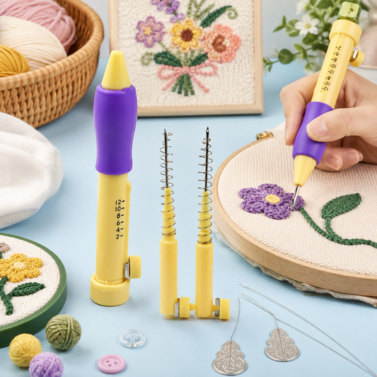 Punch Needle Set – DIY Embroidery Craft Kit for Beginners | Craftily