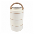Stainless Steel Lunch Box – 3 Layer, Leak-Proof | Ganesh