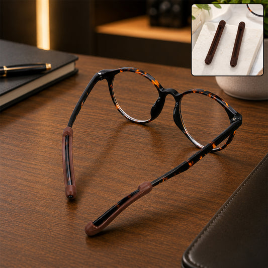 Anti-Slip Eyeglass Ear Grips – Comfortable Silicone Hooks | Velvet Wellness