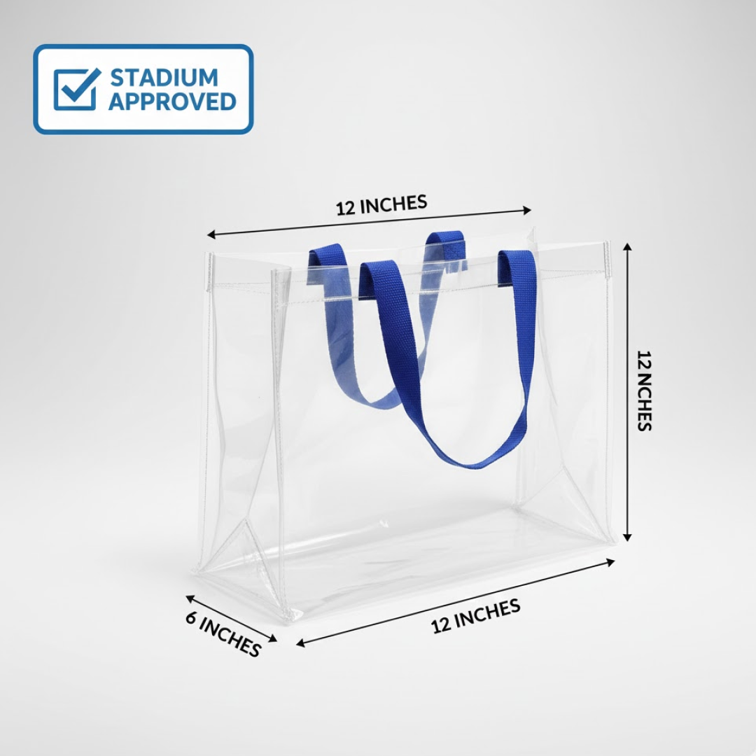 Multifunction Transparent Bag With Handle Bag (45×30×14 CM / 1 pc)