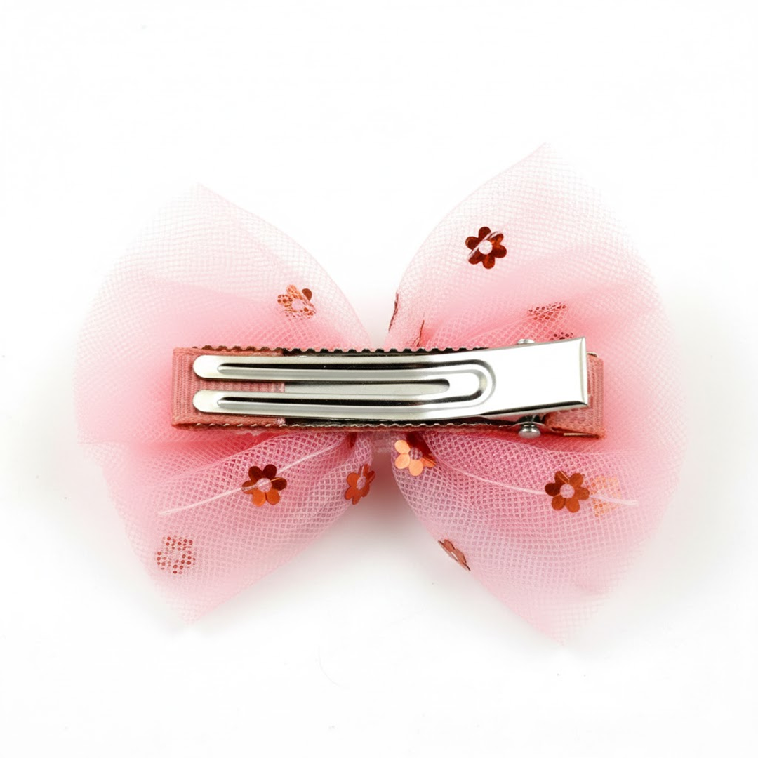 Hair Bow Knot Clip Suitable For Girls (1 Pc), Hair accessories