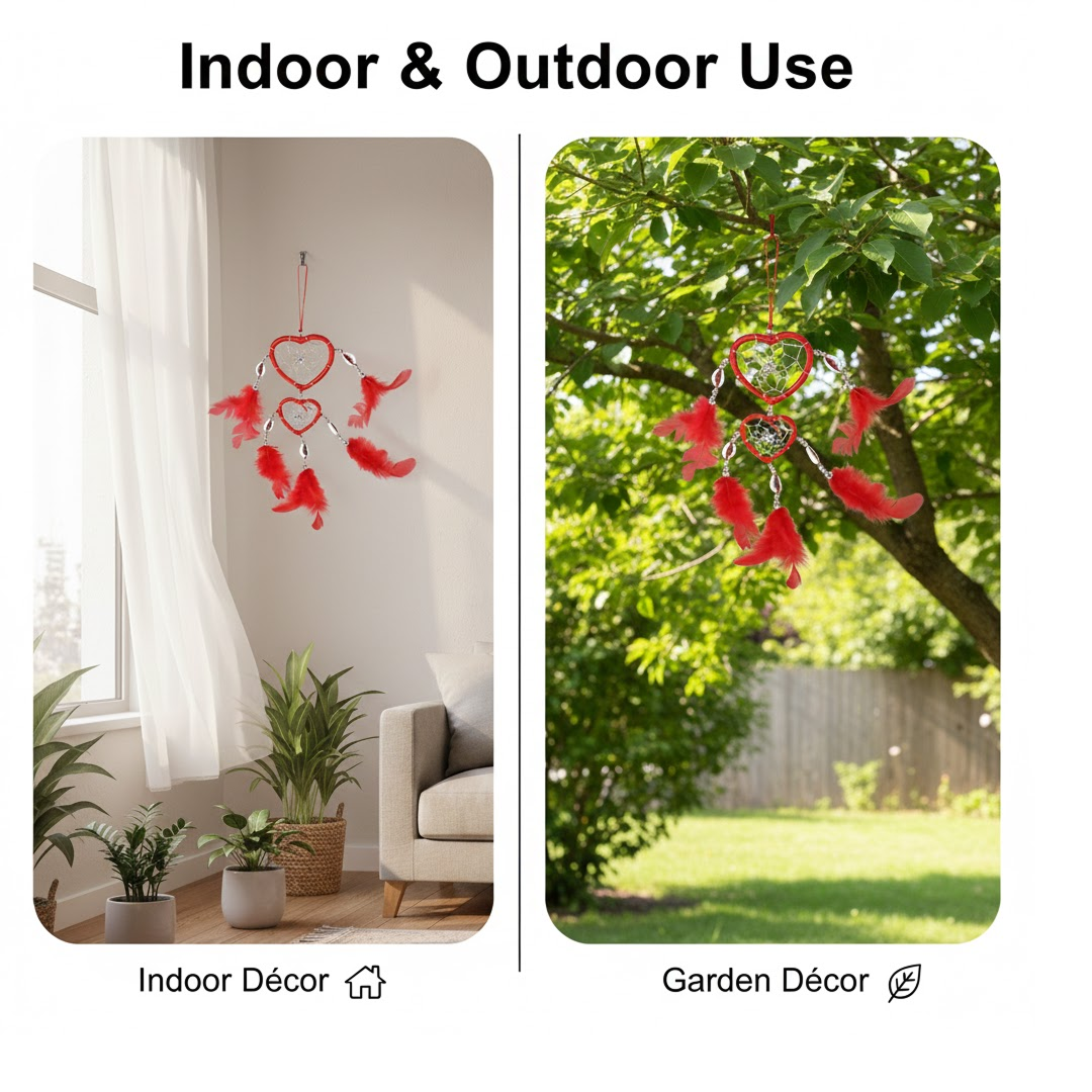 Wind Chimes Wall Hanging Handmade Art for Garden and Home Decor (Mix Design / 1 Pc)