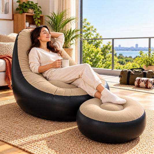 Inflatable Sofa Chair – Portable, Comfortable Indoor & Outdoor Seating