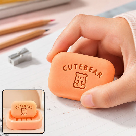Soap Shaped Erasers – Fun, Compact & Reusable Stationery