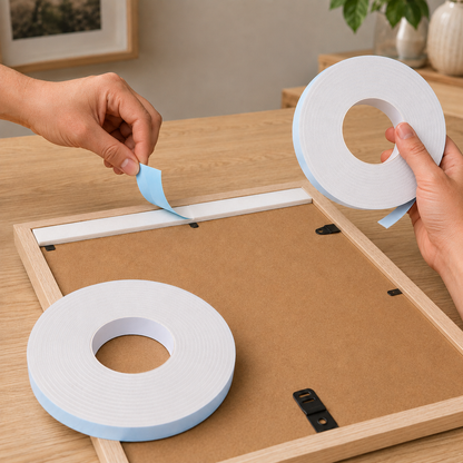 Double Sided Foam Mounting Tape – Strong Adhesive, 2 Pcs Set | TapeHub