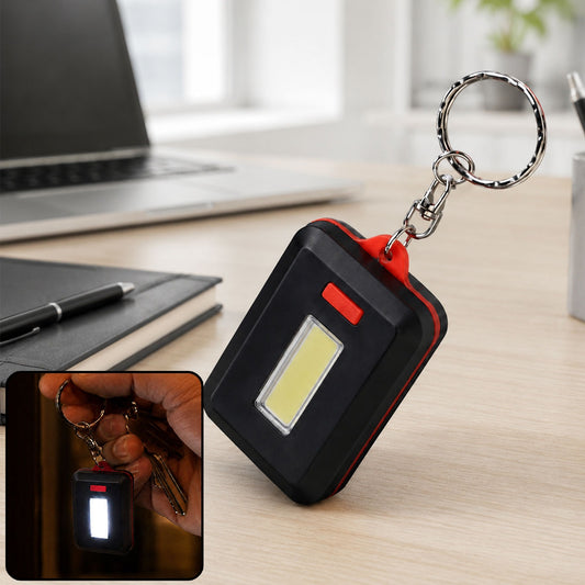 LED Keychain Light – Compact 3-Mode Mini Flashlight