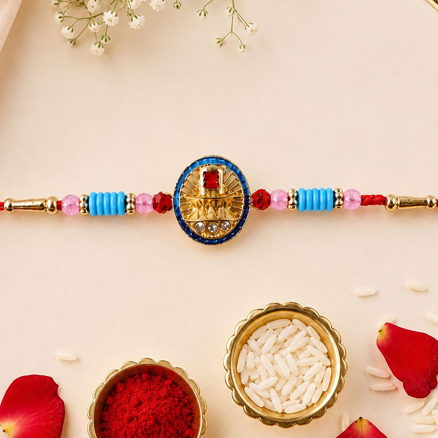 Lord Shivling Rakhi – Traditional Design with Soft Thread for Raksha Bandhan