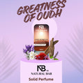 Oud Solid Perfume – Long-Lasting Alcohol-Free Fragrance 10g