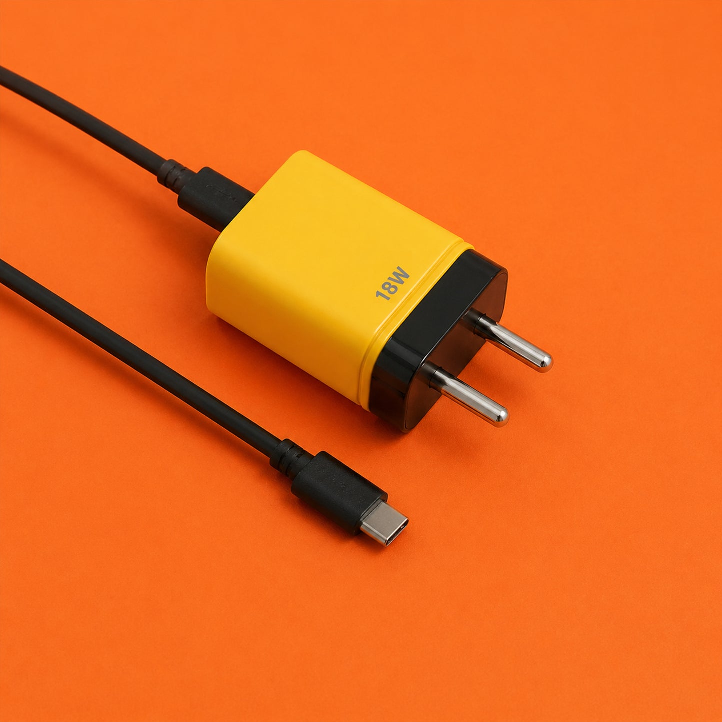 Type C cable included with charger