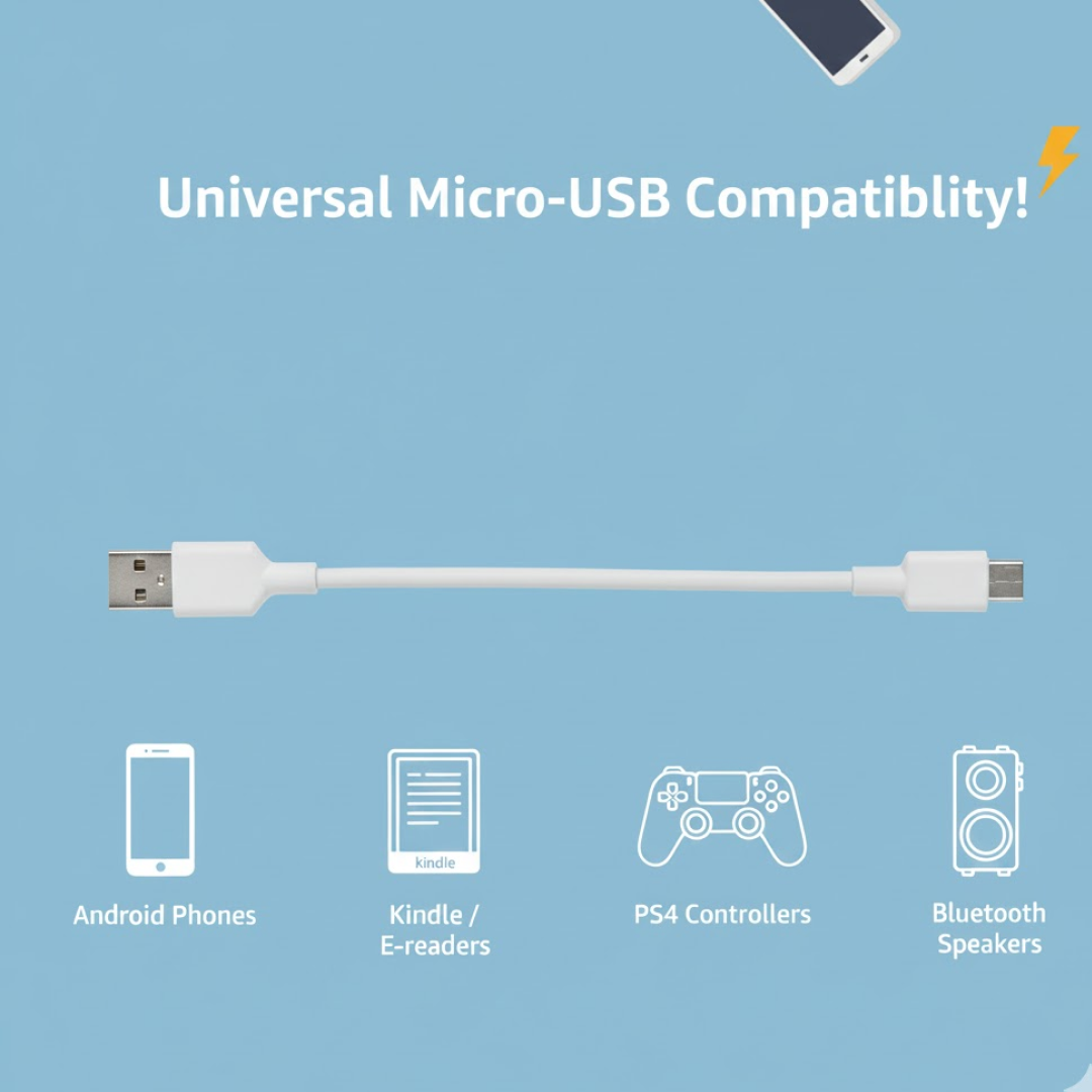 JK 2A Fast Charging for android, Micro Cable (1000 mm)