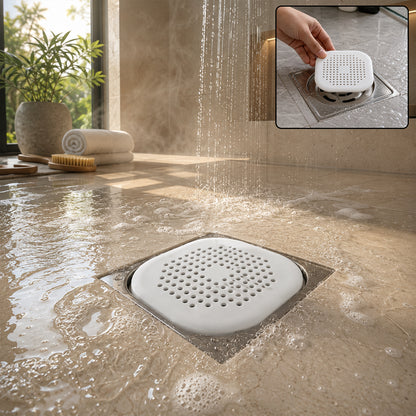 Flexible silicone floor drain cover strainer 1 pc - image 1