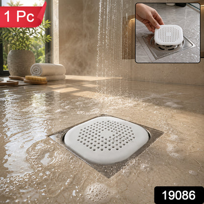 Flexible silicone floor drain cover strainer 1 pc - image 2