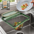 2-in-1 Bathroom Organizer – Self-Adhesive Soap Holder & Towel Rack