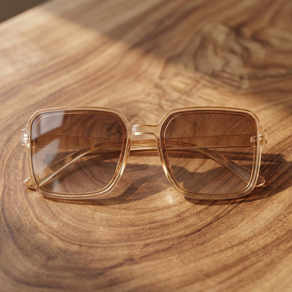 19316 gold brown sunglasses product