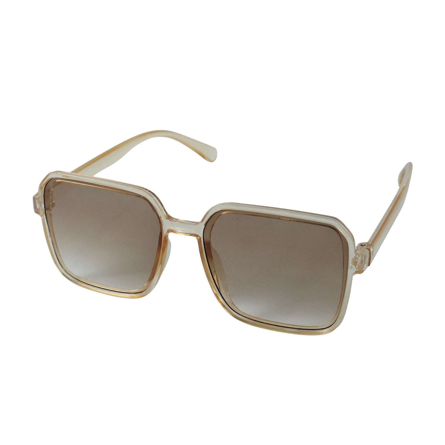 19316 gold brown sunglasses white background