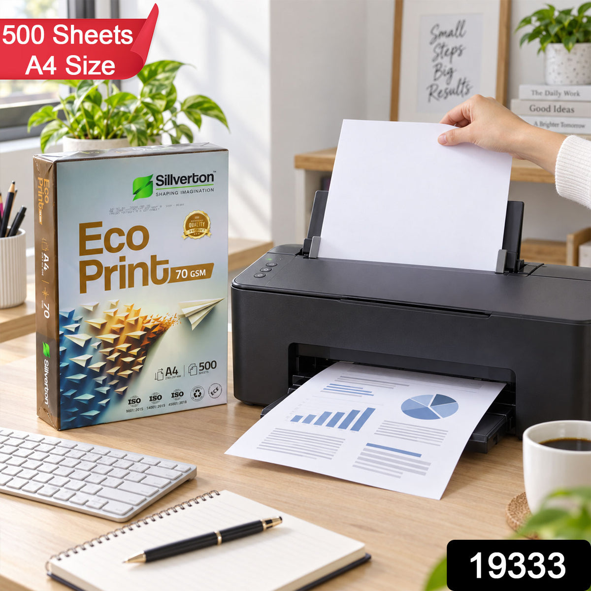 A4 Copier Paper – 500 Sheets of 70 GSM Bright White Paper