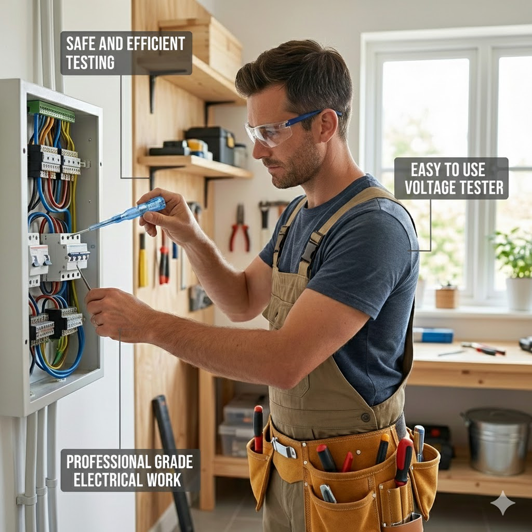 Metal Linemen Tester Screwdriver
