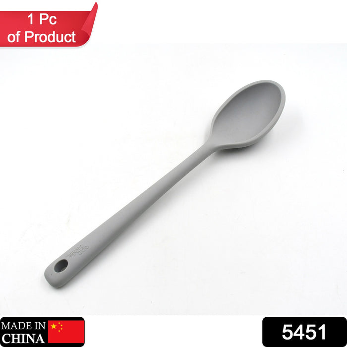 5451 Silicone Spoons for Cooking - Large Heat Resistant Kitchen Spoons (32 cm)