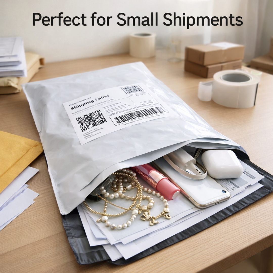 Tamper Proof Courier Bags(6.5X08 PLAIN 180 POD M1) - 100 pcs