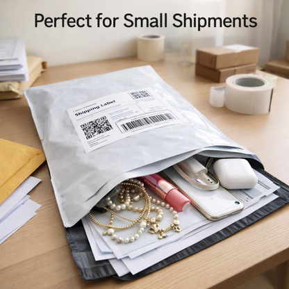 Tamper Proof Courier Bags(6.5X08 PLAIN 180 POD M1) - 100 pcs