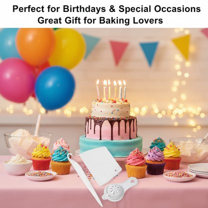 Essential Cake Decorating Kit: 3-Piece Set for Bakers of All Levels