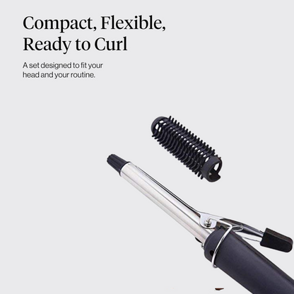 Hair Curling Iron Rod for Women (black), Hair accessories