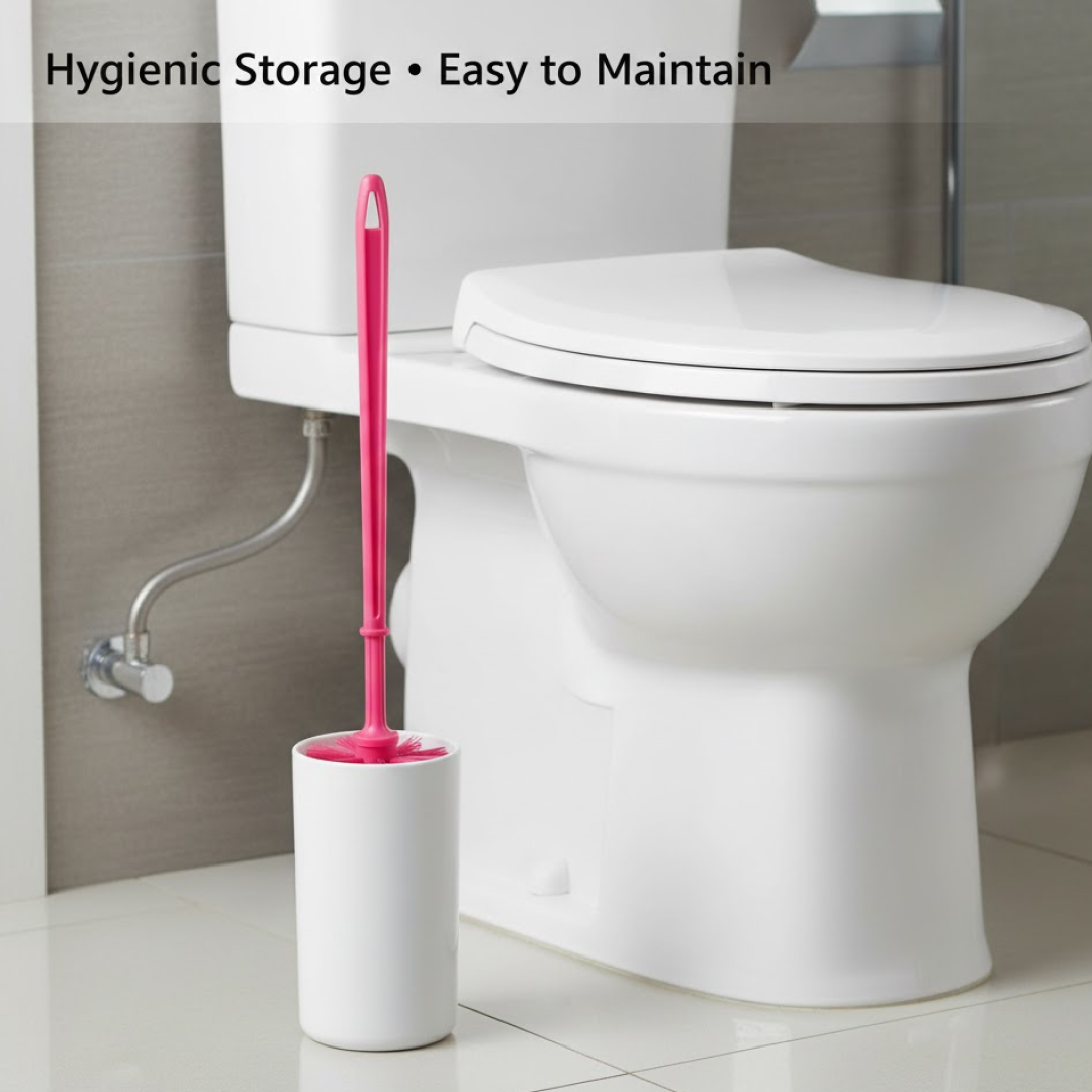 Plastic Round Toilet Cleaner Brush