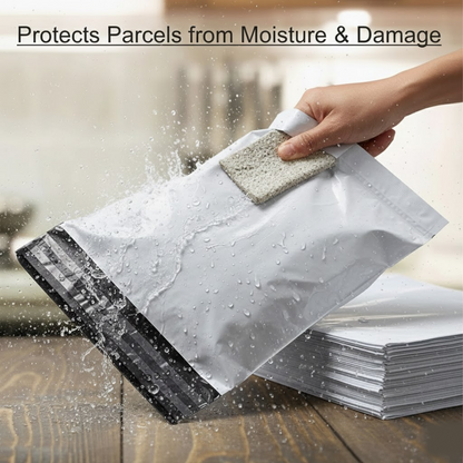 POD pouch Secure Tamper Proof Courier Bags,100 pcs (14 x 16 Inch)