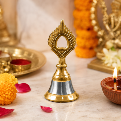 Temple Ghanti – Melodious Brass & Steel Pooja Bell