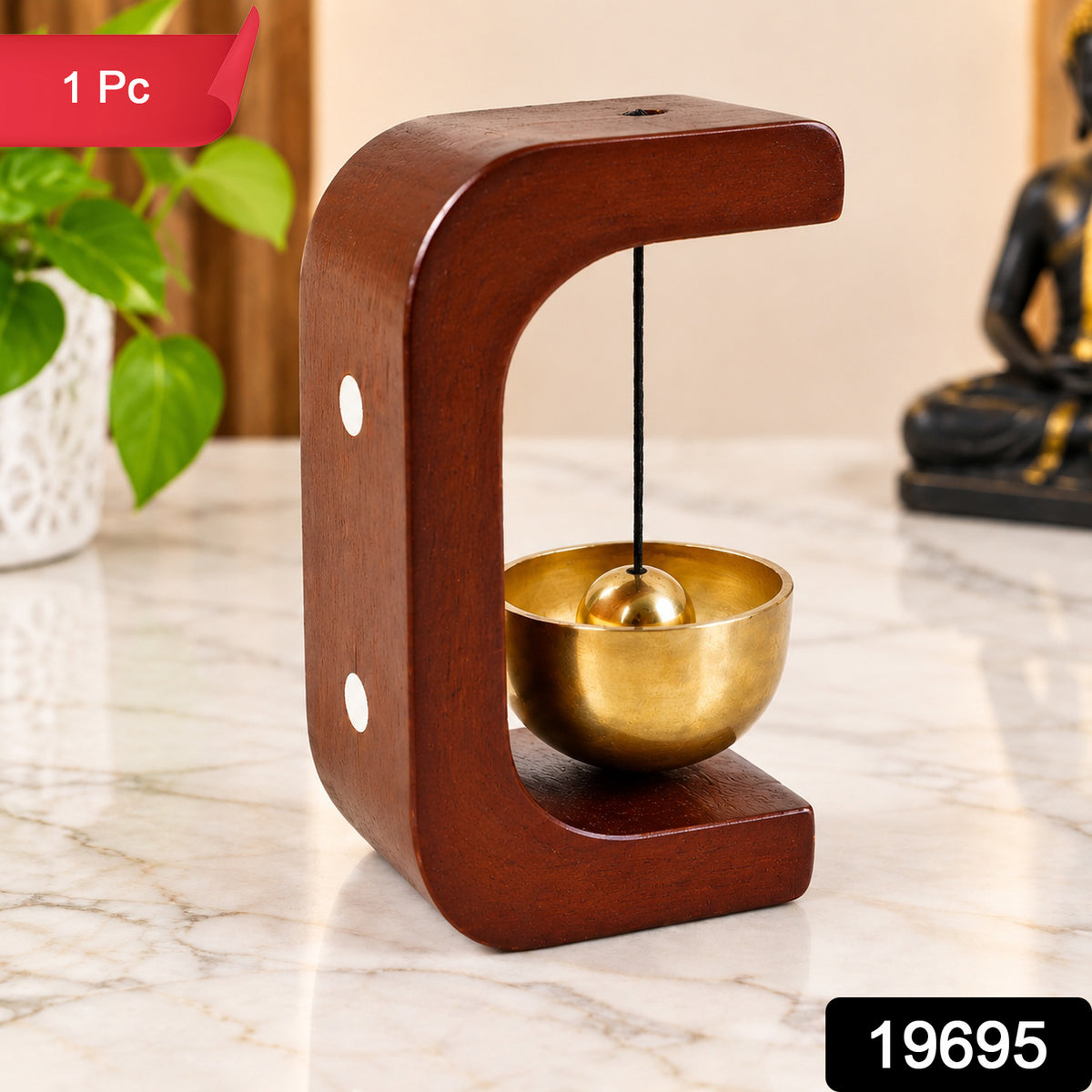 Japanese Style Zen Bell – Premium Desktop Meditation Chime