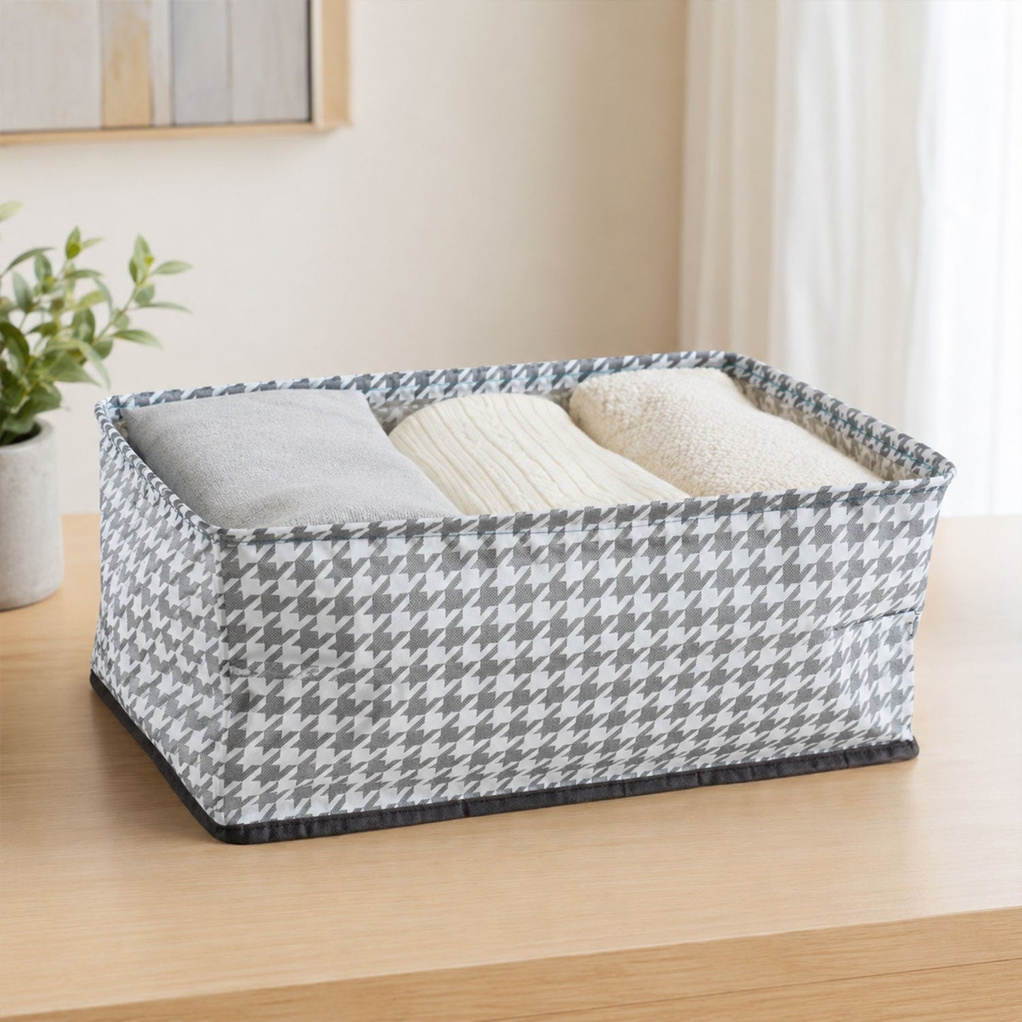 19761 foldable cloth organizer basket product