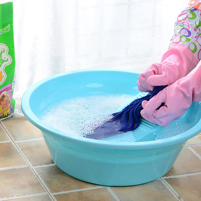 8814 Washing Basket,Washing Tub, Laundry Board with Container, Plastic Product, Bucket, Multi-functional, Easy to Carry,