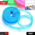 Anti-Slip Clothesline Rope – 3m Nylon, Indoor/Outdoor | Organivo