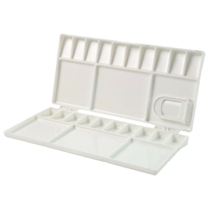 Khyati Colour Mixing Plate – Rectangle Box Small Folding Paint Palette with Lid