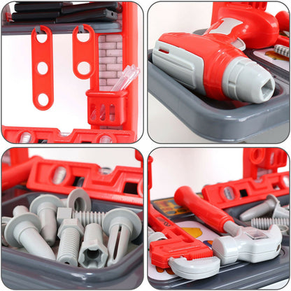 Open briefcase tool trolley kit showing accessories